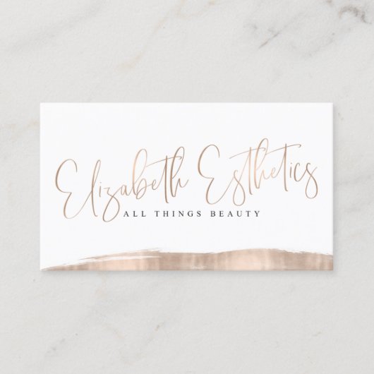 Elizabeth Esthetics Visitekaartje (Voorkant)