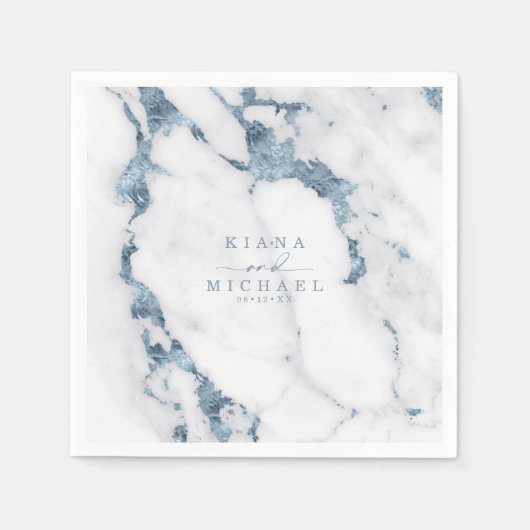 Elizabeth Fair Dusty Blue ID816 Servet (Voorkant)