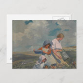 Elizabeth Forbes - Blackberry Gathering Briefkaart (Voorkant / Achterkant)