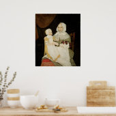 Elizabeth Freake & Baby Mary C 1671-74 Poster (Keuken)