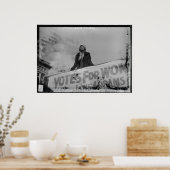 Elizabeth Freeman stemt voor vrouwen Poster (Keuken)
