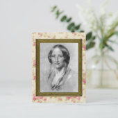 Elizabeth Gaskell Briefkaart (Staand voorkant)
