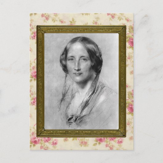 Elizabeth Gaskell Briefkaart (Voorkant)