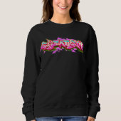 Elizabeth Graffiti Black Streetkleding Trui (Voorkant)