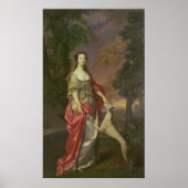 Elizabeth Gunning, Duchess van Hamilton, 1752-3 Poster (Voorkant)