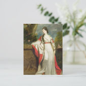 Elizabeth Gunning, Duchess van Hamilton en Duchess Briefkaart (Staand voorkant)
