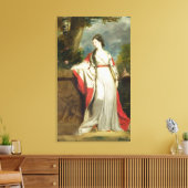 Elizabeth Gunning, Duchess van Hamilton en Duchess Canvas Afdruk (Insitu (Woonkamer))