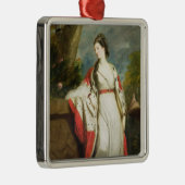 Elizabeth Gunning, Duchess van Hamilton en Duchess Metalen Ornament (Rechts)