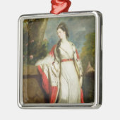 Elizabeth Gunning, Duchess van Hamilton en Duchess Metalen Ornament (Links)