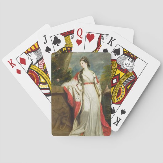 Elizabeth Gunning, Duchess van Hamilton en Duchess Speelkaarten (Achterkant)