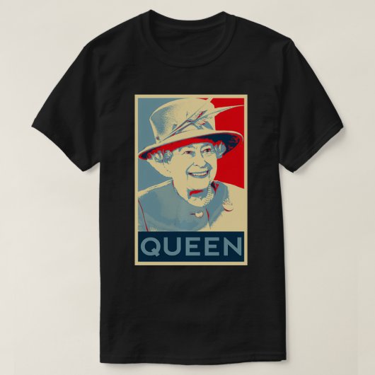 Elizabeth Her Royal Highness Queen of England Pull T-shirt (Design voorkant)