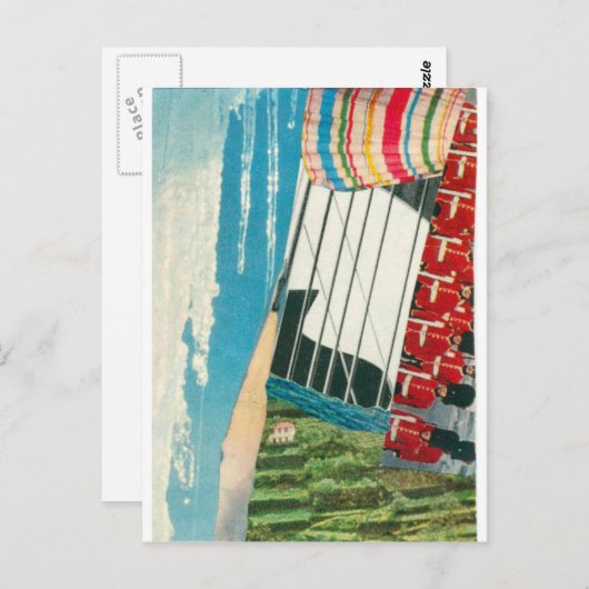 Elizabeth Howard Abstract Briefkaart "Ebb & Flow" (Voorkant / Achterkant)