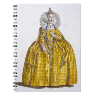 Elizabeth I (1530-1603) (gekleurd) Notitieboek