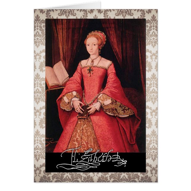 Elizabeth I als prinses (Voorkant)