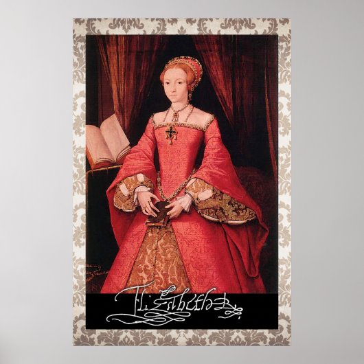 Elizabeth I als prinses Poster (Voorkant)