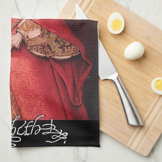 Elizabeth I als prinses Theedoek (Quarter Fold)