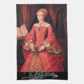 Elizabeth I als prinses Theedoek (Verticaal)