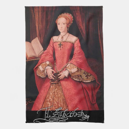 Elizabeth I als prinses Theedoek (Verticaal)