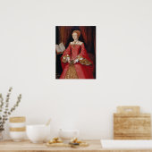 Elizabeth I als prinses William Scrots Poster (Keuken)