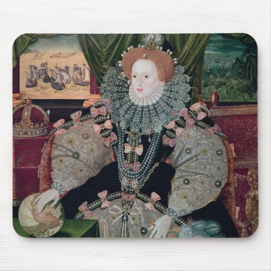 Elizabeth I, Armada Portrait, c.1588 Muismat (Voorkant)