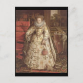 Elizabeth I Briefkaart (Voorkant)