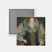 Elizabeth I, c.1585-90 Magneet (Voorkant / Achterkant)