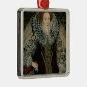 Elizabeth I, c.1585-90 Metalen Ornament (Rechts)