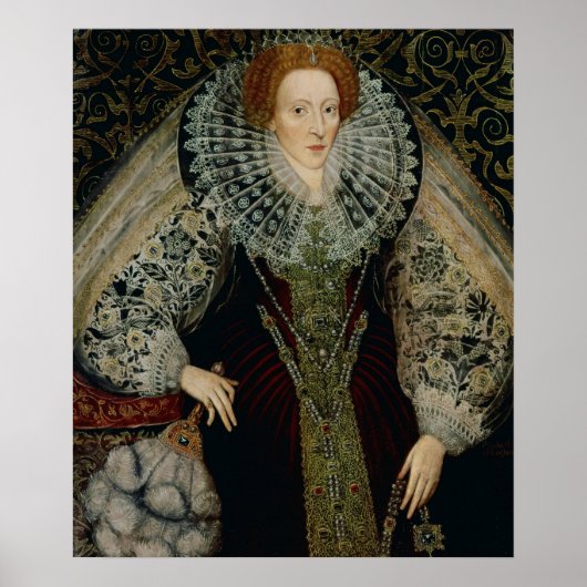 Elizabeth I, c.1585-90 Poster (Voorkant)