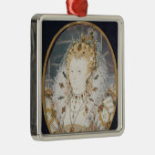 Elizabeth I, c.1595-1600 Metalen Ornament (Rechts)