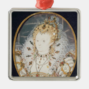 Elizabeth I, c.1595-1600 Metalen Ornament
