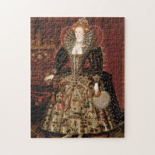 Elizabeth I c 1599 Legpuzzel (Verticaal)