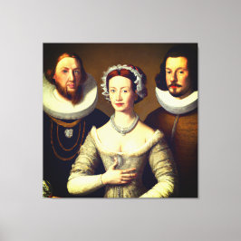 Elizabeth I champions Canvas Afdruk