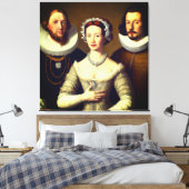 Elizabeth I champions Canvas Afdruk (Insitu (Slaapkamer))