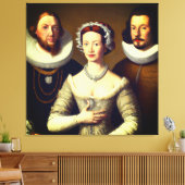 Elizabeth I champions Canvas Afdruk (Insitu (Woonkamer))