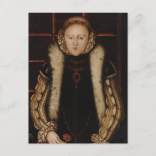 Elizabeth I Circa 1560 Briefkaart