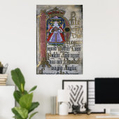 Elizabeth I, Coram Rege Rolls Poster (Thuiskantoor)