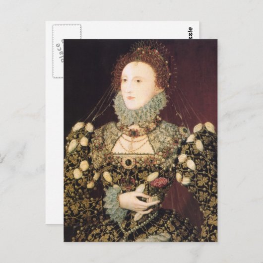 Elizabeth I, de "Phoenix" Briefkaart (Voorkant / Achterkant)