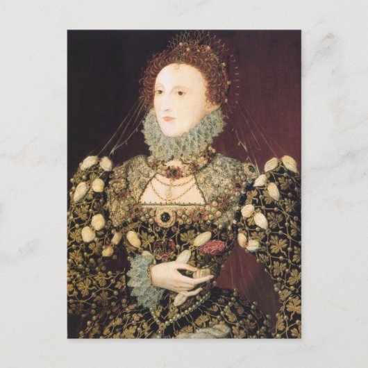 Elizabeth I, de "Phoenix" Briefkaart (Voorkant)
