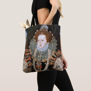 Elizabeth I en Anne Boleyn Koninginnen van Engelan Tote Bag