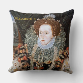 Elizabeth I en Anne Boleyn Queens uit Engeland Kussen