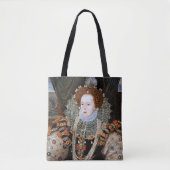 Elizabeth I en Anne Boleyn Queens uit Engeland Tote Bag (Voorkant)