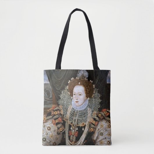 Elizabeth I en Anne Boleyn Queens uit Engeland Tote Bag (Voorkant)