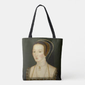 Elizabeth I en Anne Boleyn Queens uit Engeland Tote Bag (Achterkant)