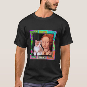 Elizabeth I en haar Kitten van tienjarige leeftijd T-shirt