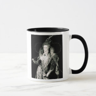Elizabeth I, getekend door W.Derby en gegraveerd d Mok