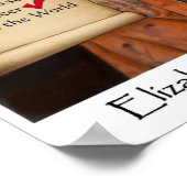 Elizabeth I, het Poster van Poodkoningin of koning (Hoek)