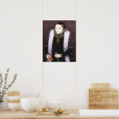 ELIZABETH I, KEEN VAN ENGLAND (CLOPTON PORTRAIT) POSTER (Keuken)