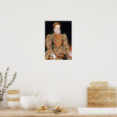 Elizabeth I of England (The "Darnley Portrait") Poster (Keuken)