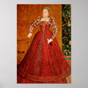 Elizabeth I of England (The "Hampden Portrait") Poster