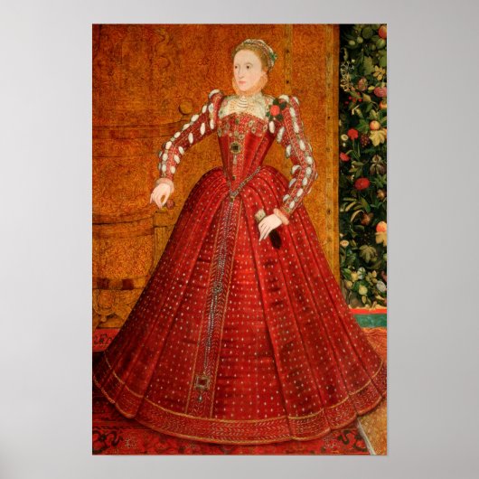 Elizabeth I of England (The "Hampden Portrait") Poster (Voorkant)